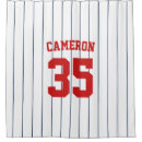 Search for baseball shower curtains Athlete