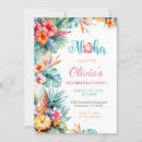 Search for aloha birthday invitations Beach party