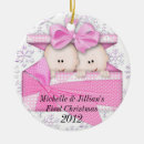 Search for twin girls ornaments Baby