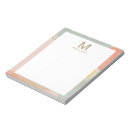 Search for monogram notepads Chic