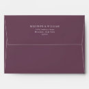 Search for purple wedding envelopes Violet