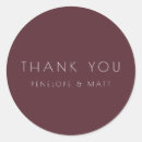 Search for burgundy wedding stickers Simple