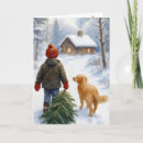 Search for pine tree christmas cards Watercolor