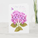 Search for hydrangea birthday cards Butterfly