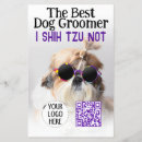 Search for dog grooming promotion flyers Cute