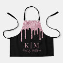 Search for glitter aprons Pink