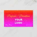 Search for flashy business cards Eye catching
