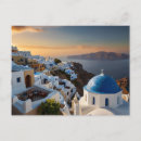 Search for crete postcards Santorini