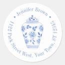 Search for preppy stickers Blue and white