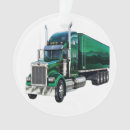 Search for semi truck ornaments Big rig