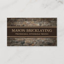 Search for bricklayer business cards Building