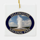 Search for yellowstone ornaments Old faithful