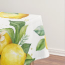 Search for lemon tablecloths Greenery