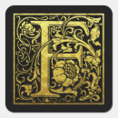 Search for letter f monogram stickers Calligraphy