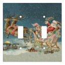Search for christmas light switch covers Santa claus