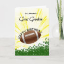 Search for football birthday cards Sport