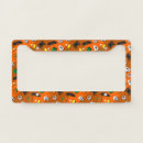Search for halloween license plate frames Orange