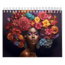 Search for flowers calendars Black