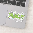 Search for merry grinchmas stickers Retro vintage classic grinch