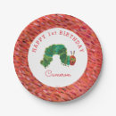 Search for very hungry caterpillar plates Eric carle birthday tableware
