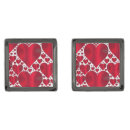 Search for valentines day cufflinks red