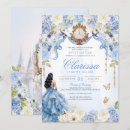 Search for light blue sweet 16 invitations Elegant