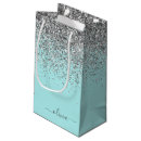 Search for silver gift bags Glitter