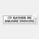 Search for square bumper stickers Black and white