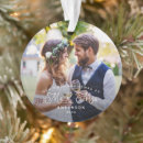 Search for first year married ornaments Newlywed