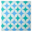 Search for blue geometric pattern tiles Retro