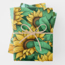 Search for sunflower wrapping paper Decoupage
