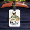 Search for golf luggage tags Golfer