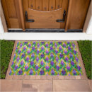 Search for harlequin doormats Mardi gras