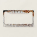 Search for wood grain license plate frames Natural