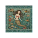 Search for watercolor mermaid art Under the sea