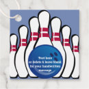 Search for bowling favor tags Strike