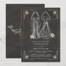 Search for chalkboard wedding invitations Couples shower