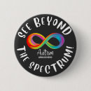 Search for autism acceptance buttons Infinity symbol