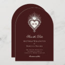 Search for burgundy wedding save the dates Elegant