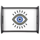 Search for home goods serving trays Evil eye