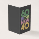 Search for funny 60th birthday cards Minimalist