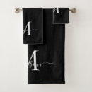 Search for black and white bath towels Script