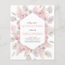 Search for boho quinceanera invitations Blush pink