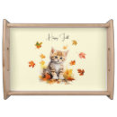 Search for fall serving trays Cat