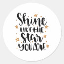 Search for motivational stickers Typography