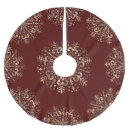 Search for elegant tree skirts Red