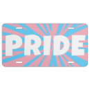 Search for transgender license plates Colorful