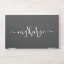 Search for monogram laptop skins Typography