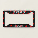 Search for canada license plate frames Maple leaf