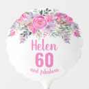 Search for 60th birthday balloons Floral